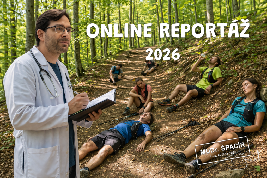 Online reportáž 2026 | ŠPACÍR – 100 km / 24 h